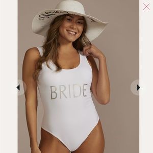 David’s Bridal Bride Swimsuit